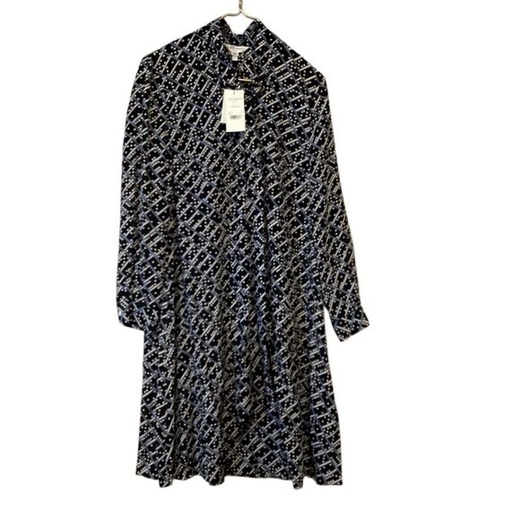 NWT L.K. Bennett London Domino Lotte Silk Dress size 4 - Picture 7 of 13